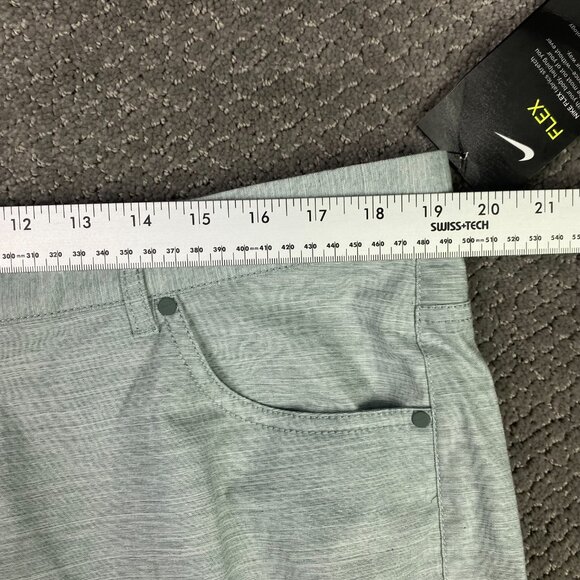 Nike Flex 5 Pocket Slim Fit Golf Pants Men's 38 x 32 Clay Green 891924 365 - Picture 12 of 16